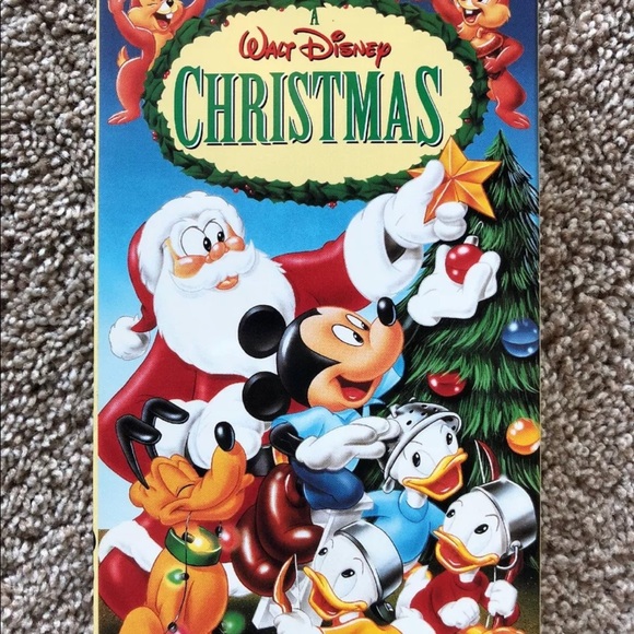 WALT DISNEY CHRISTMAS RARE OOP VHS MICKEY MOUSE - Picture 1 of 8